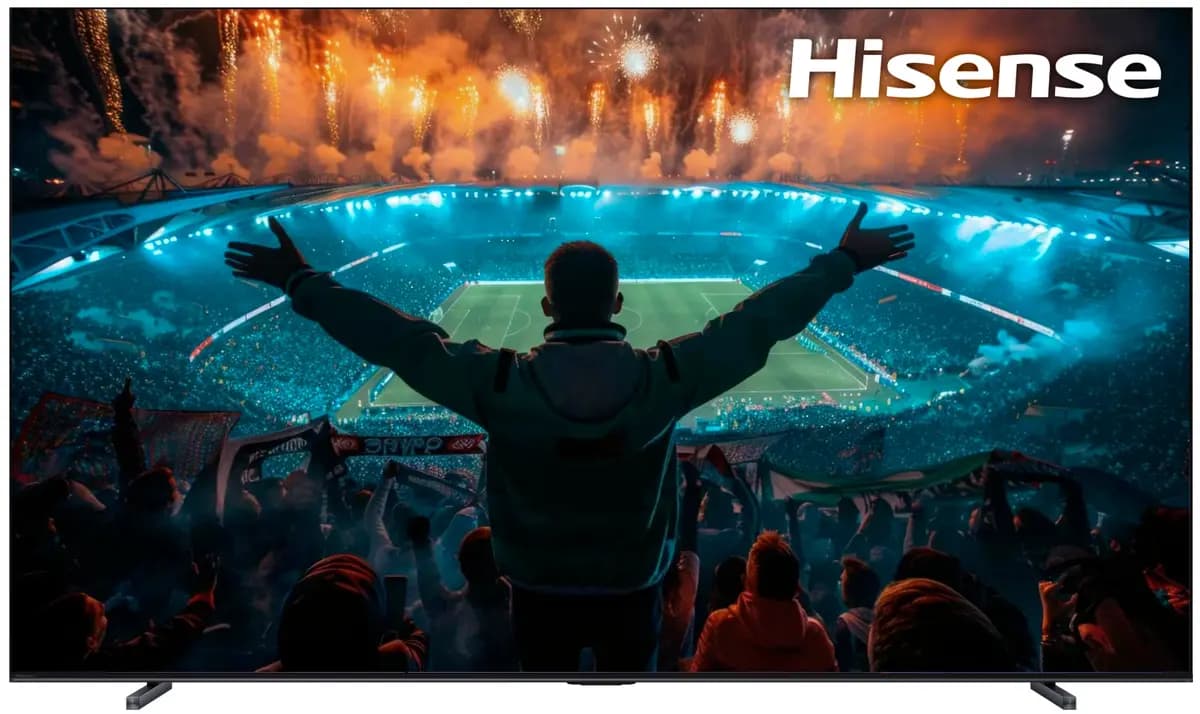 100" (254 cm) TV Hisense 100U7Q PRO black [Mini LED, QLED, 4K UltraHD, Wi-Fi, 165 Hz, VIDAA, HDMI x 4, USB x 2 pcs]