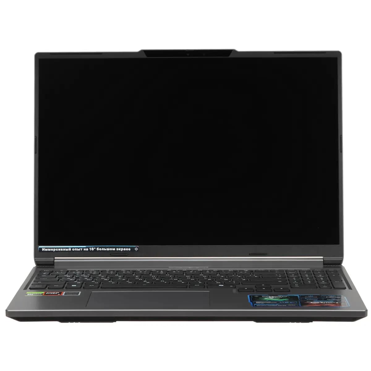 16" laptop MAIBENBEN X16C gray [English/Russian layout, 1920x1200, IPS, AMD Ryzen 7 H 255, cores: 8 x 3.8 GHz, RAM 16 GB, SSD 512 GB, GeForce RTX 5050 for laptops, 8 GB, Windows 11