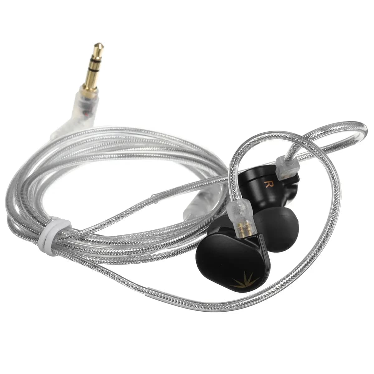 Wired headphones Moondrop CHU II black 2023 [in-ear, wired, cable - 1.2 m, 15 Hz - 38000 Hz, 18Ω]