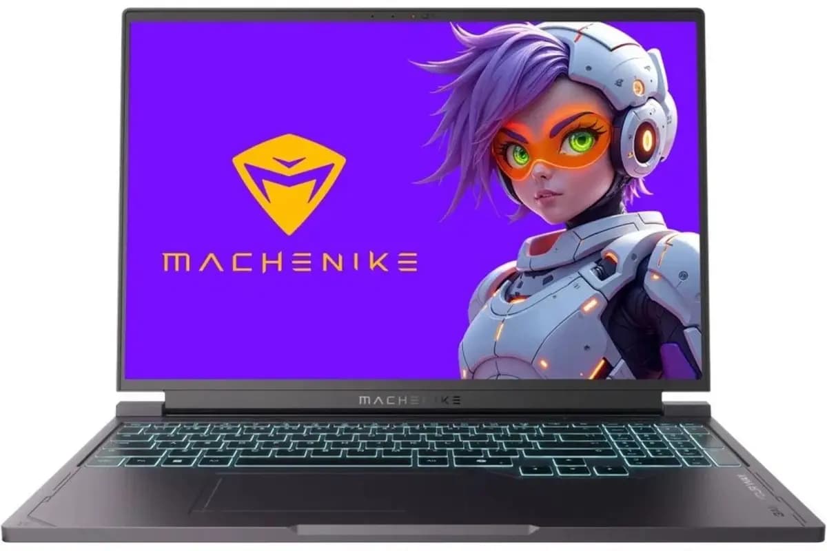 16" laptop Machenike L16 Saturn 9 gray [English/Russian layout, 2560x1600, IPS, Intel Core i9-14900HX, cores: 8 x 2.2 GHz + 16 x 1.6 GHz, RAM 32 GB, SSD 1000 GB, GeForce RTX 5070 T