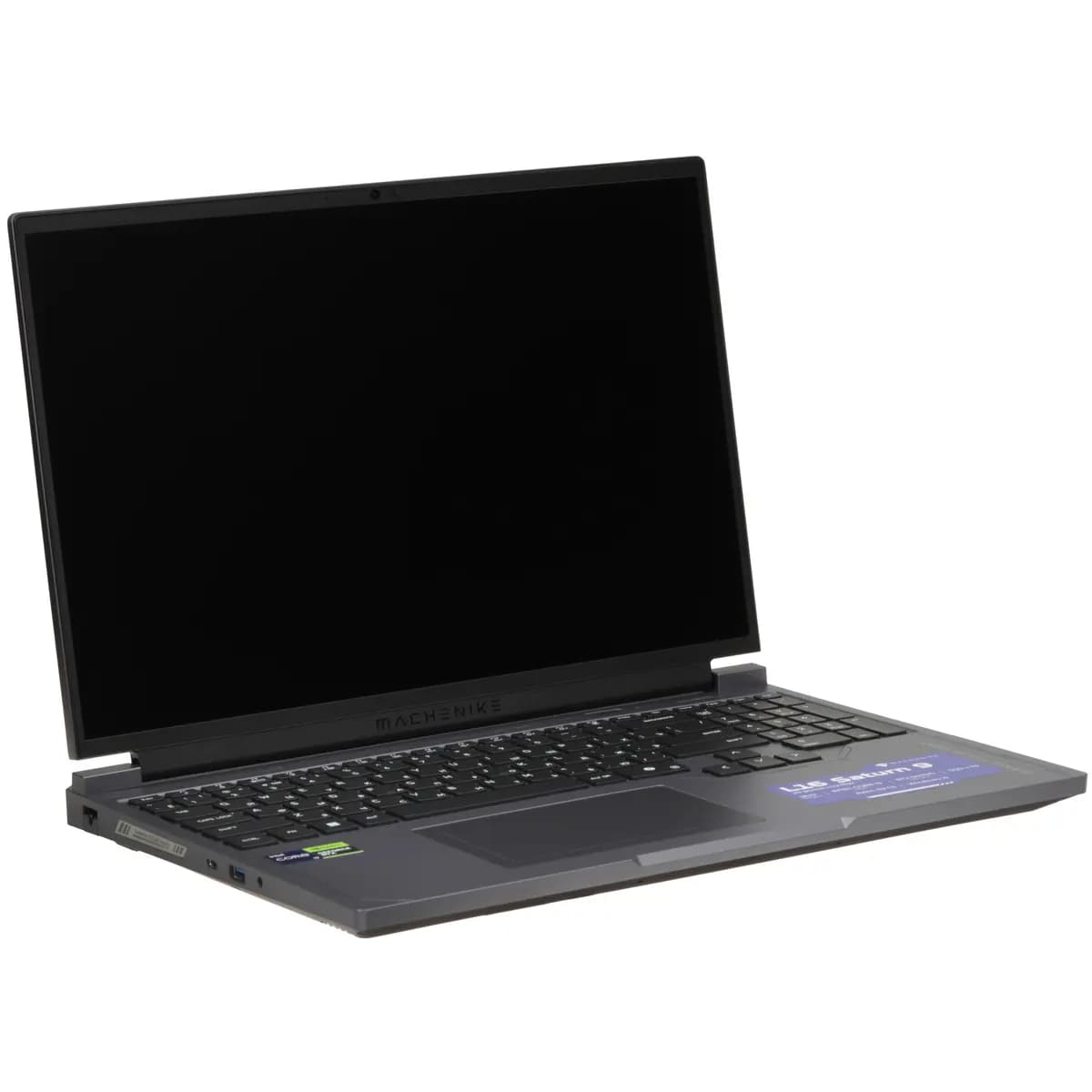 16" laptop Machenike L16 Saturn 9 gray [English/Russian layout, 2560x1600, IPS, Intel Core i9-14900HX, cores: 8 x 2.2 GHz + 16 x 1.6 GHz, RAM 32 GB, SSD 1000 GB, GeForce RTX 5070 T