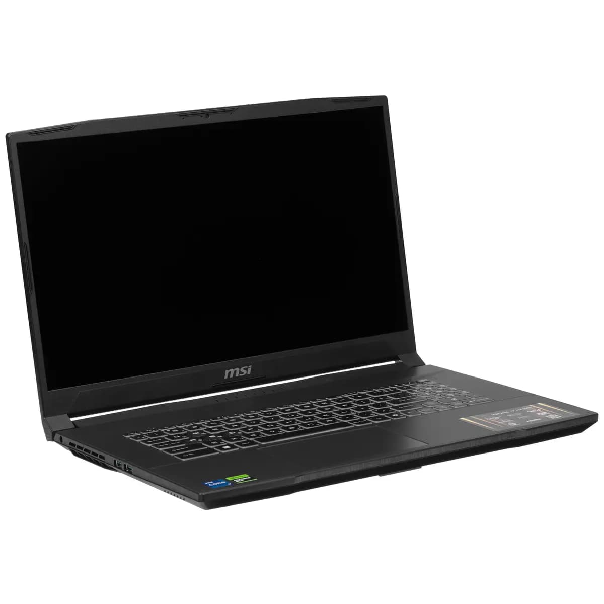 17.3" laptop MSI Katana 17 HX B14WFK-214XRU black [English/Russian layout, 1920x1080, IPS, Intel Core i7-14650HX, cores: 8 x 2.2 GHz + 8 x 1.6 GHz, RAM 16 GB, SSD 1000 GB, GeForce 