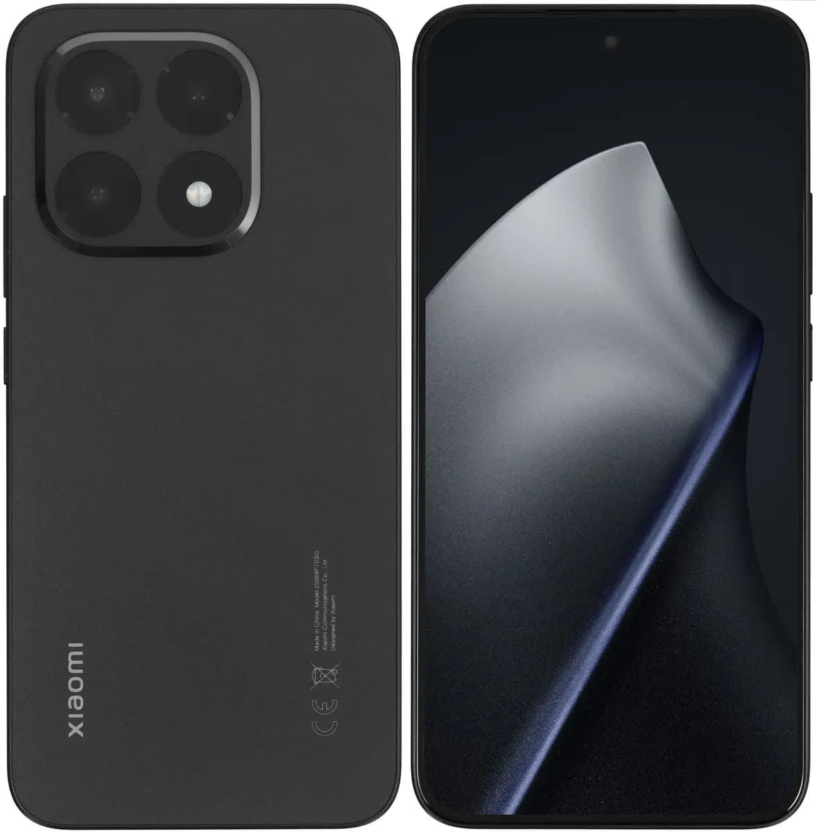 6.83" smartphone Xiaomi 15T 512 GB black