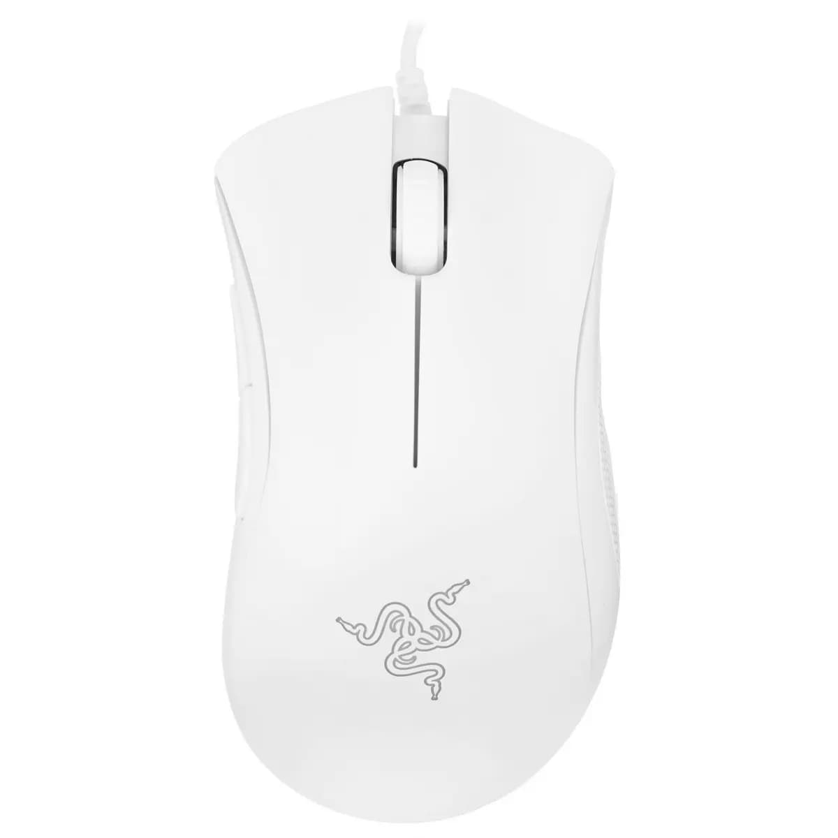 Mouse wired Razer DeathAdder Essential [RZ01-03850200-R3M1] white [6400 dpi, LED, USB Type-A, buttons - 5]