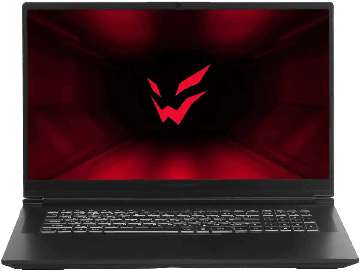17.3" laptop ARDOR Gaming RAGE R17-R7ND503 black [English/Russian layout, 1920x1080, IPS, AMD Ryzen 7 H 255, cores: 8 x 3.8 GHz, RAM 16 GB, SSD 1000 GB, GeForce RTX 5050 for laptop