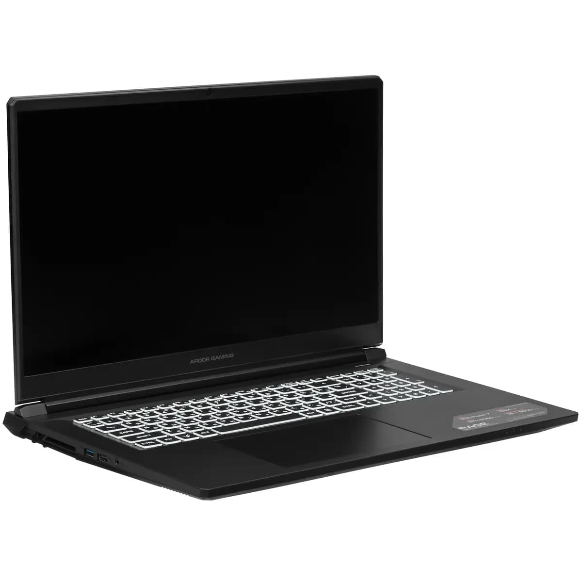 17.3" laptop ARDOR Gaming RAGE R17-R7ND503 black [English/Russian layout, 1920x1080, IPS, AMD Ryzen 7 H 255, cores: 8 x 3.8 GHz, RAM 16 GB, SSD 1000 GB, GeForce RTX 5050 for laptop