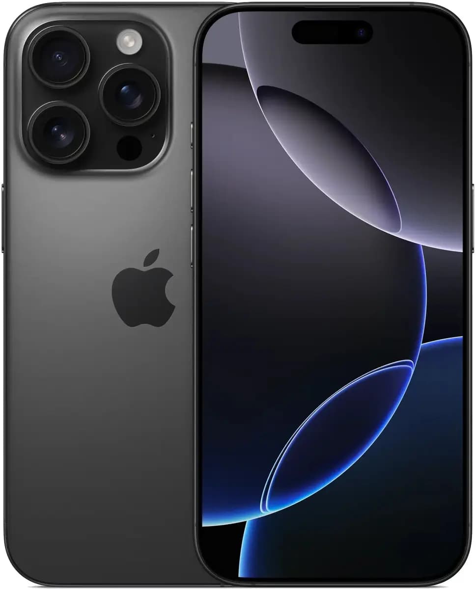 6.3" smartphone Apple iPhone 16 Pro 128 GB black