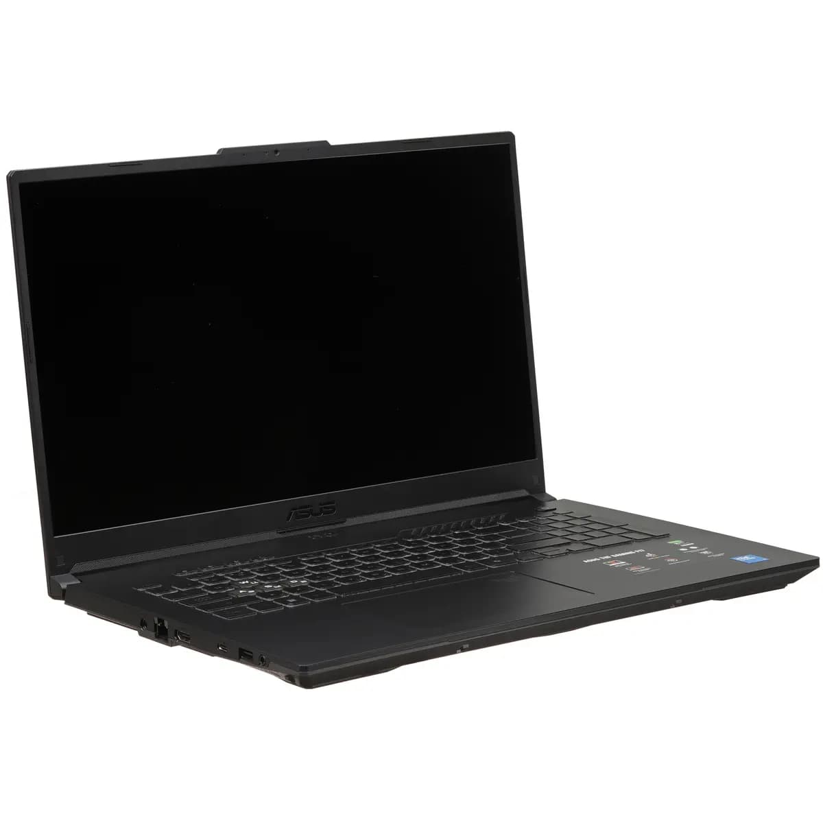 17.3" laptop ASUS TUF Gaming FX707VJB-HX098 gray [English/Russian layout, 1920x1080, IPS, Intel Core 5 210H, cores: 4 x 2.2 GHz + 4 x 1.6 GHz, RAM 16 GB, SSD 512 GB, GeForce RTX 30