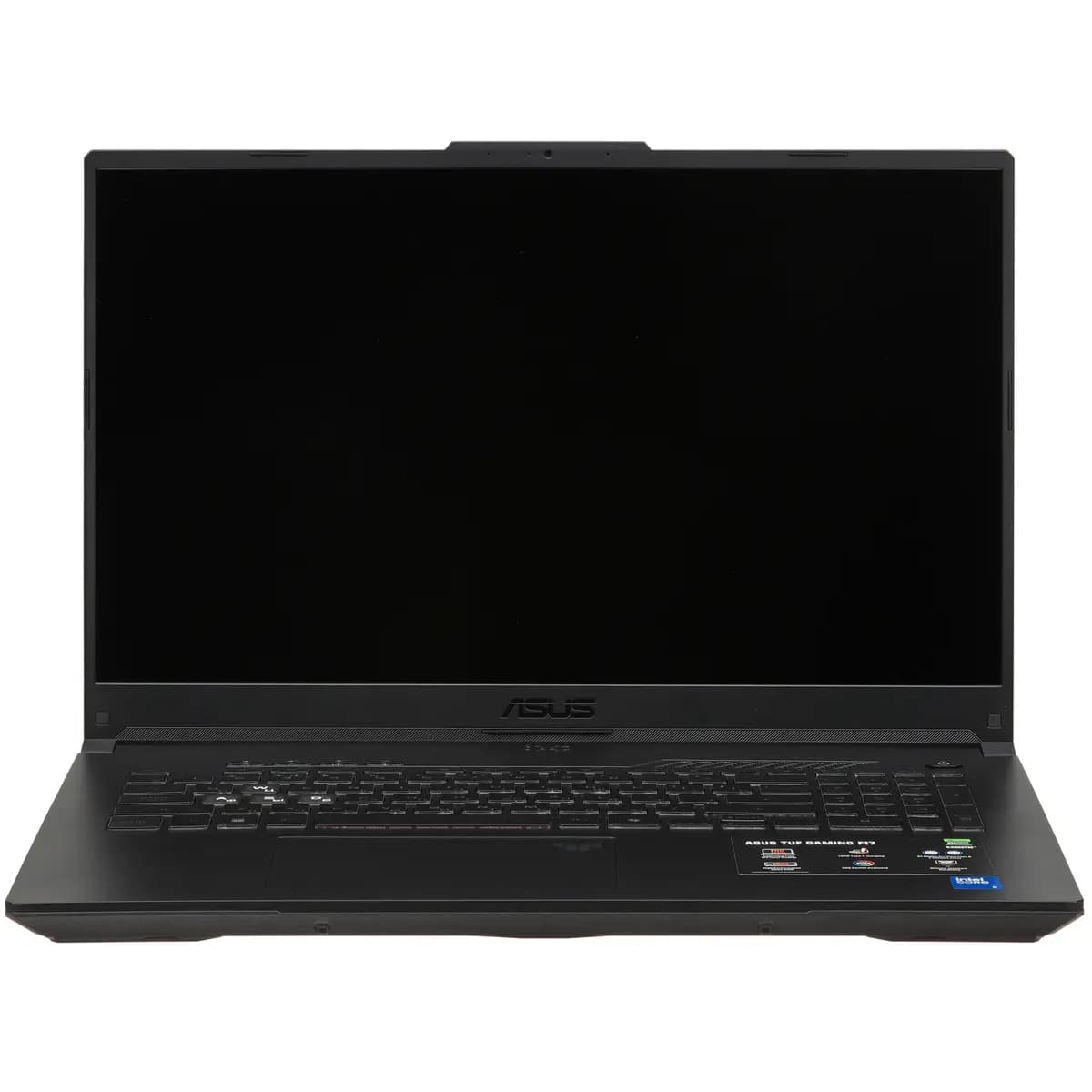 17.3" laptop ASUS TUF Gaming FX707VJB-HX098 gray [English/Russian layout, 1920x1080, IPS, Intel Core 5 210H, cores: 4 x 2.2 GHz + 4 x 1.6 GHz, RAM 16 GB, SSD 512 GB, GeForce RTX 30