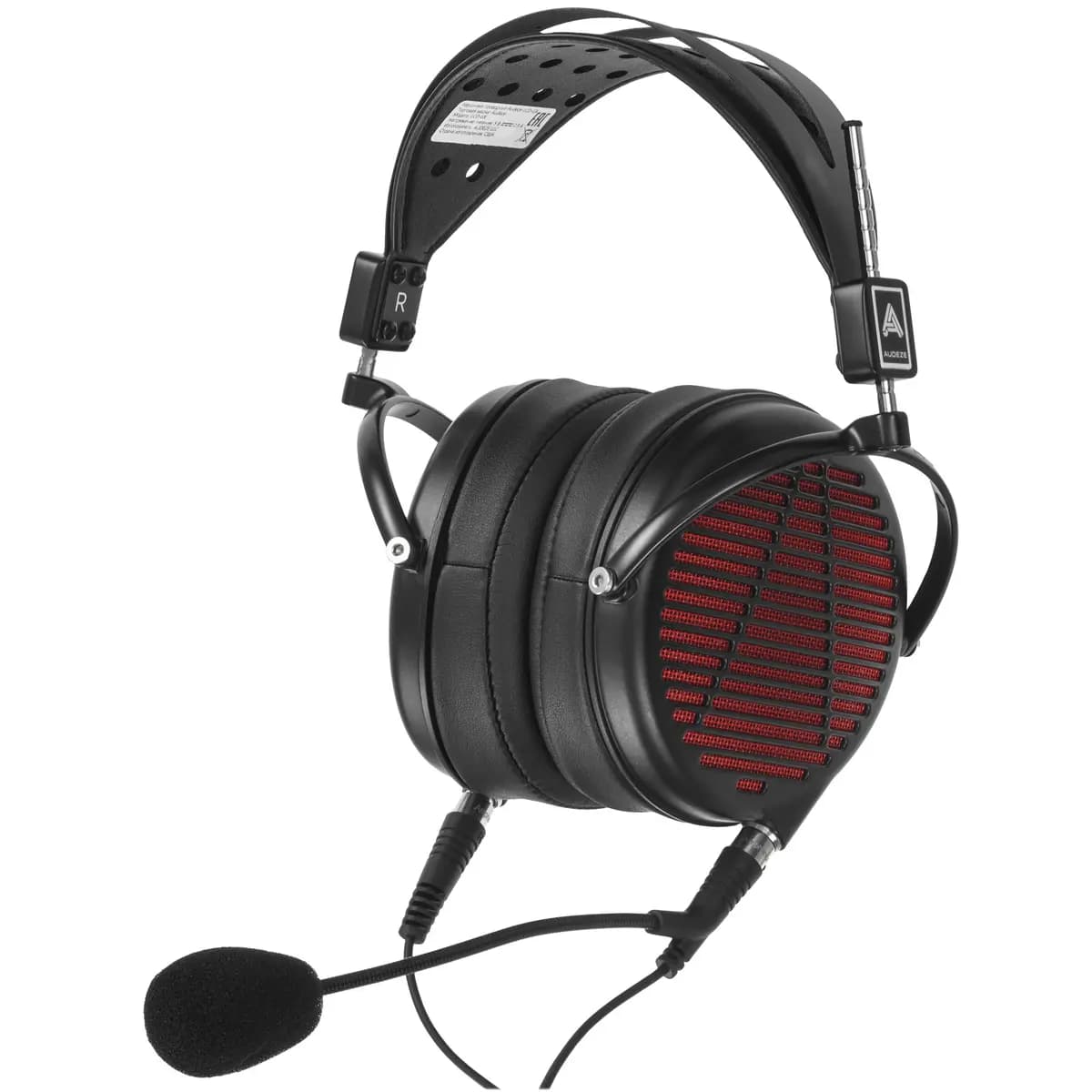 Wired headphones Audeze LCD-GX black 2019 [over-ear, wired, 10 Hz - 50000 Hz, 20Ω]