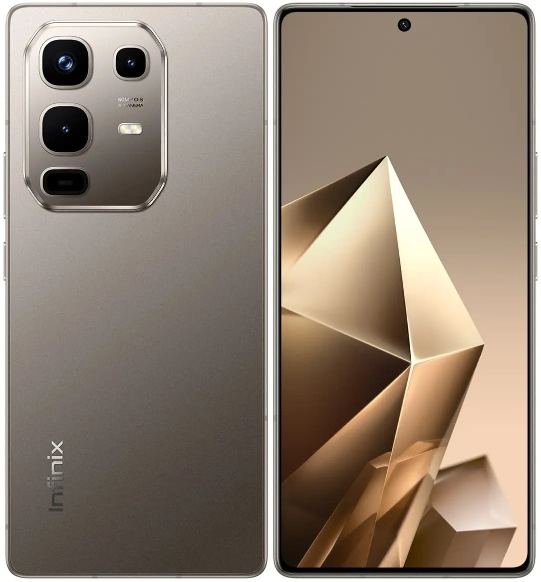 6.78" smartphone Infinix NOTE 50 256 GB beige