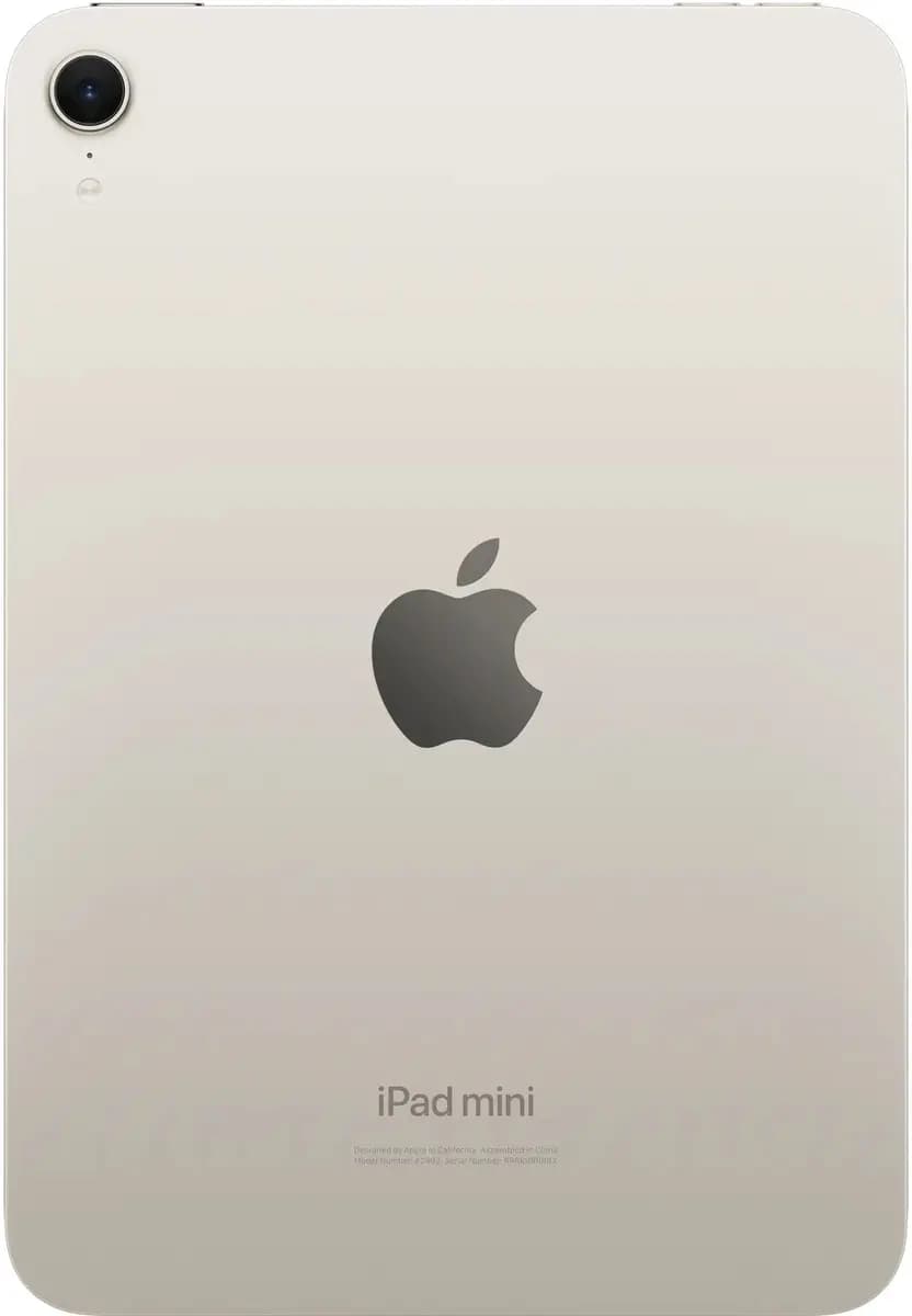 8.3" tablet Apple iPad mini (7th Gen) 5G 128 GB beige [2266x1488, IPS, 6x3.78 GHz, 8 GB, 5078 mAh, iPadOS 18]
