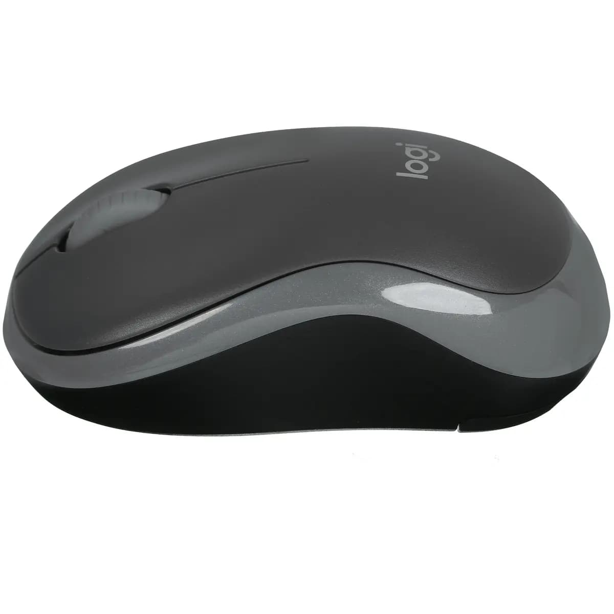 Mouse wireless Logitech M185 [910-002252] gray [1000 dpi, LED, USB Type-A, buttons - 3]