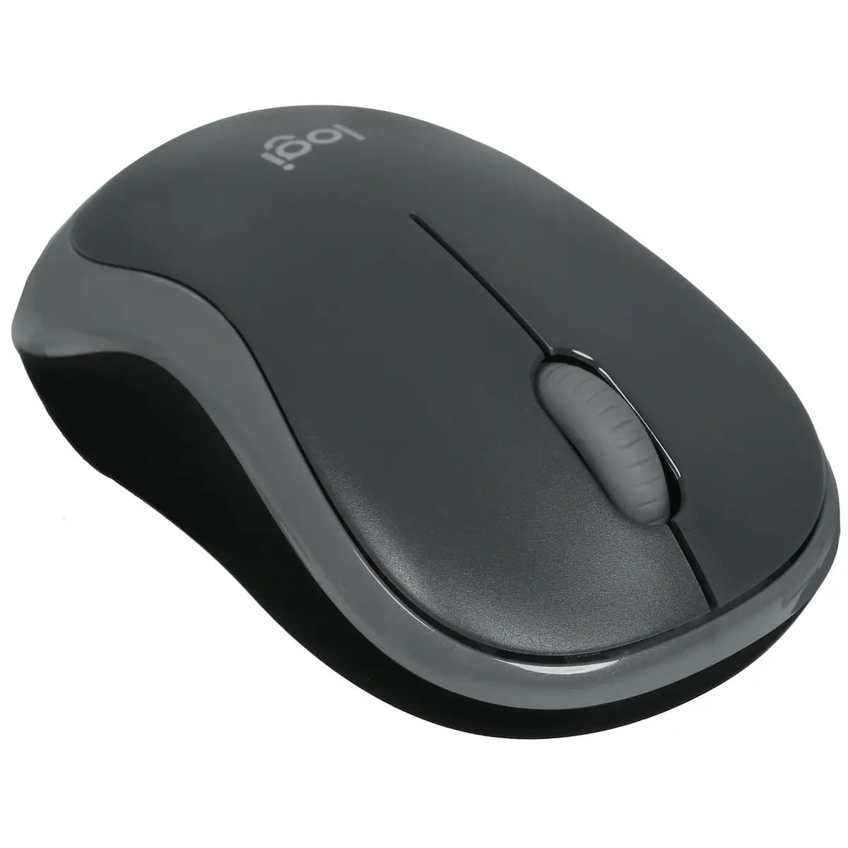 Mouse wireless Logitech M185 [910-002252] gray [1000 dpi, LED, USB Type-A, buttons - 3]