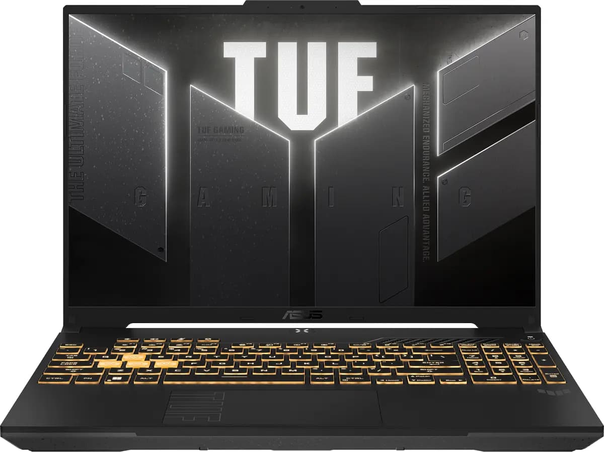 16" laptop ASUS TUF Gaming FX607VJB-RL203 gray [English/Russian layout, 1920x1200, IPS, Intel Core 5 210H, cores: 4 x 2.2 GHz + 4 x 1.6 GHz, RAM 16 GB, SSD 512 GB, GeForce RTX 3050