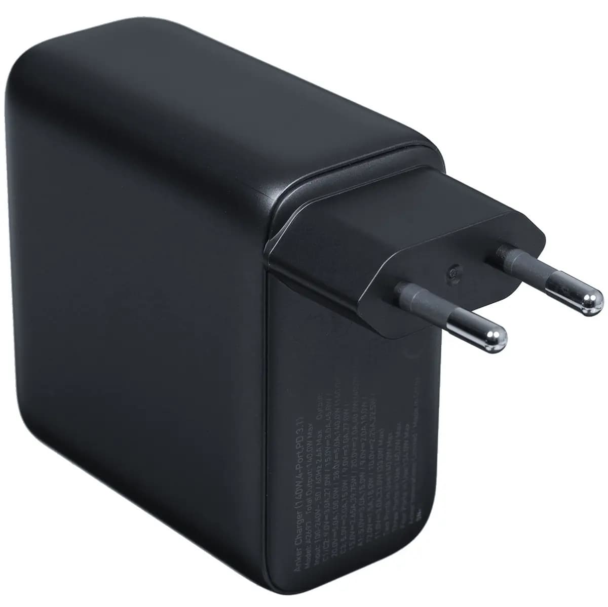 Wall charger Anker Charger 140W gray [power - 140 W, 5 A, up to 28 V, USB Type-C, AFC, FCP, PD 3.1, PPS]