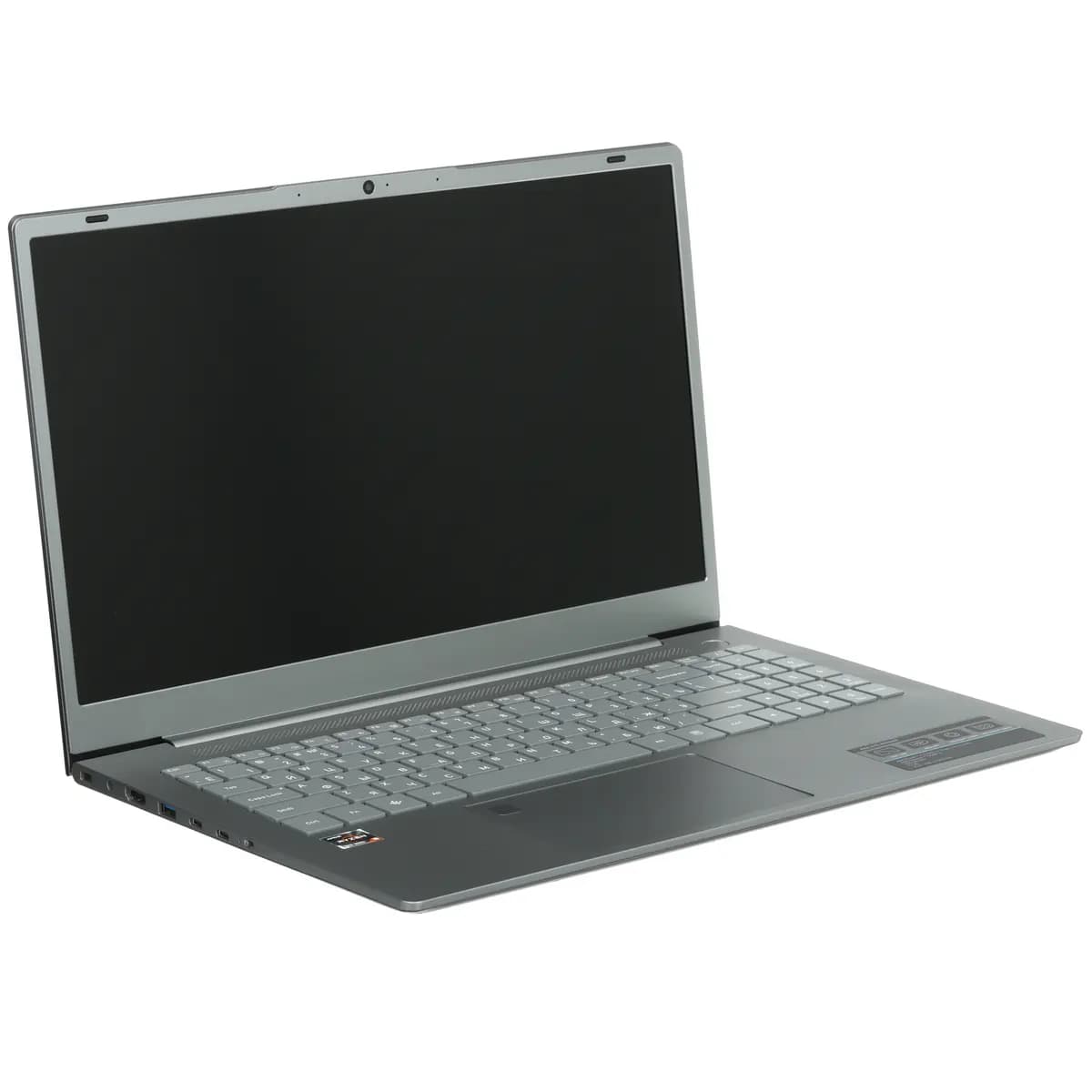 15.6" laptop DEXP Atlas gray [English/Russian layout, 1920x1080, IPS, AMD Ryzen 5 7430U, cores: 6 x 2.3 GHz, RAM 8 GB, SSD 256 GB, AMD Radeon Graphics, Windows 11 Home]