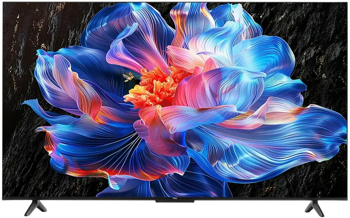 55" (140 cm) TV TCL 55P6K black [Direct LED, 4K UltraHD, Wi-Fi, 60 Hz, Google TV, HDMI x 3, USB x 1 pcs]