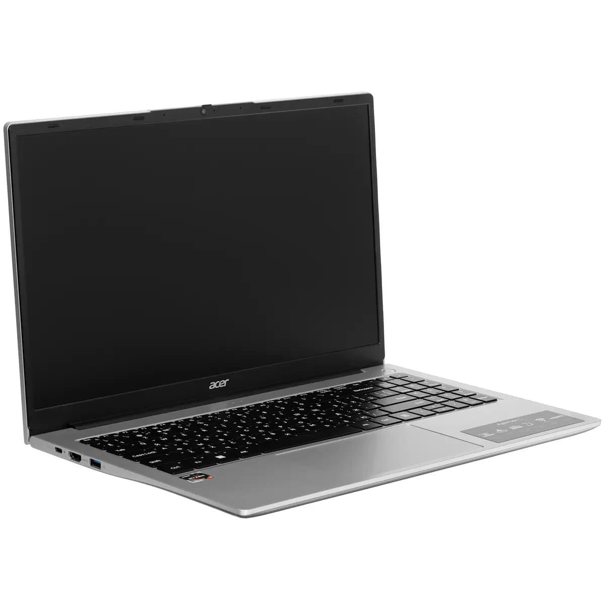 15.6" laptop Acer Aspire Lite AL15-42P-R406 silver [English/Russian layout, 1920x1080, IPS, AMD Ryzen 5 7430U, cores: 6 x 2.3 GHz, RAM 16 GB, SSD 512 GB, AMD Radeon Graphics, witho