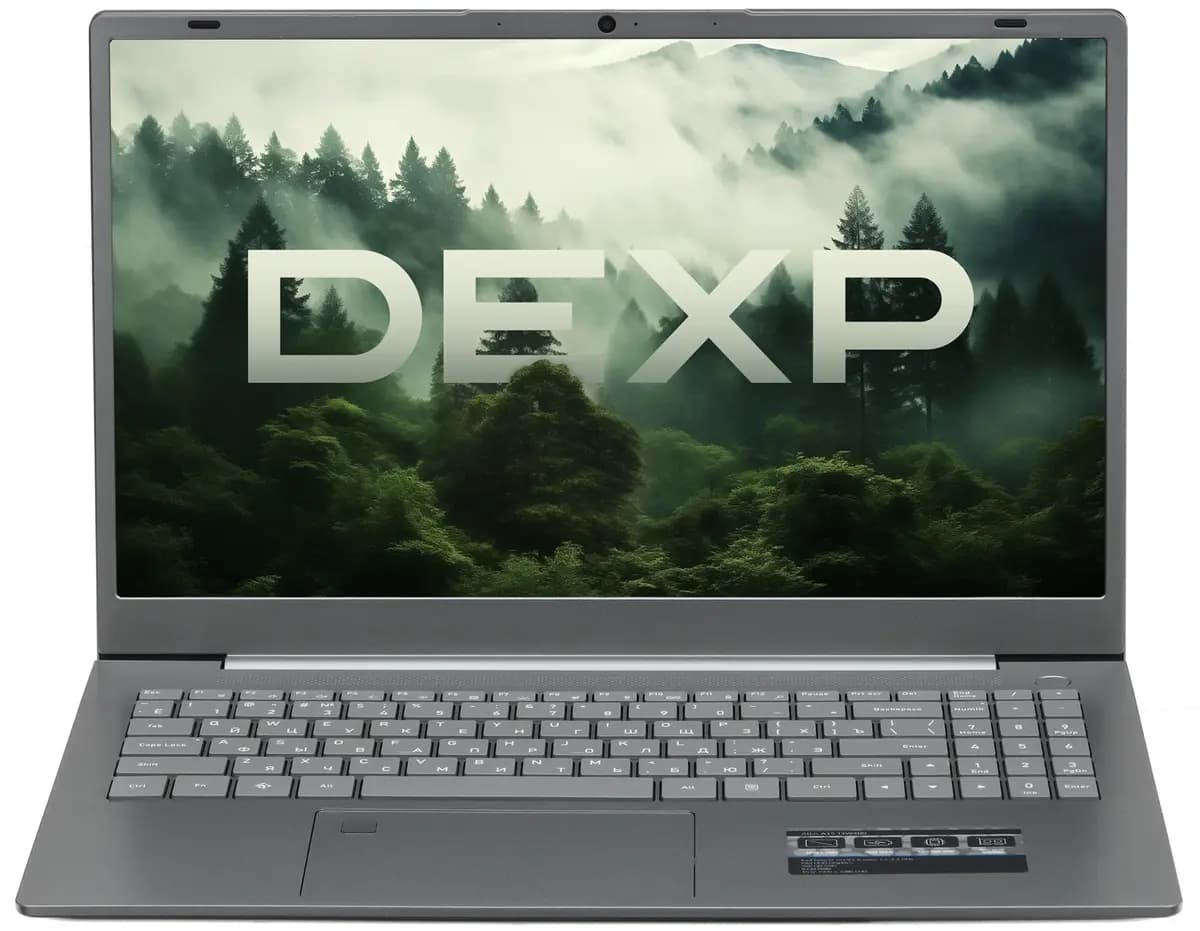 15.6" laptop DEXP Atlas A15-I3W400 silver [English/Russian layout, 1920x1080, IPS, Intel Core i3-1215U, cores: 2 x 1.2 GHz + 4 x 0.9 GHz, RAM 8 GB, SSD 256 GB, Intel UHD Graphics, 