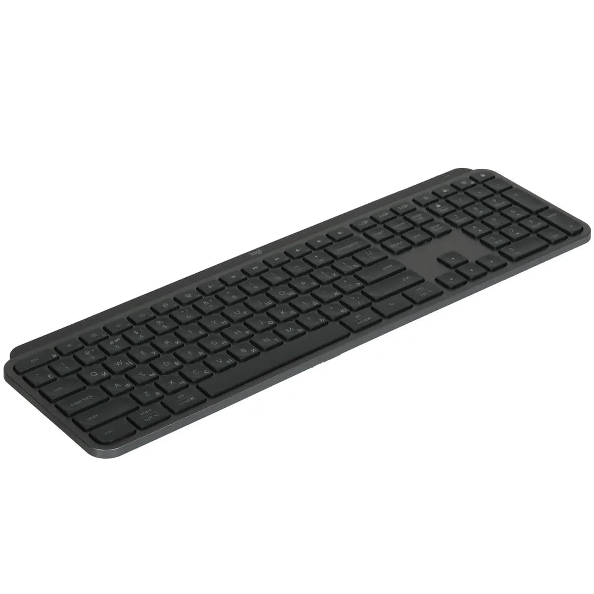 Keyboard wireless Logitech MX Keys S color black [scissor-switch, keys - 109, Bluetooth, 2.4 GHz radio]