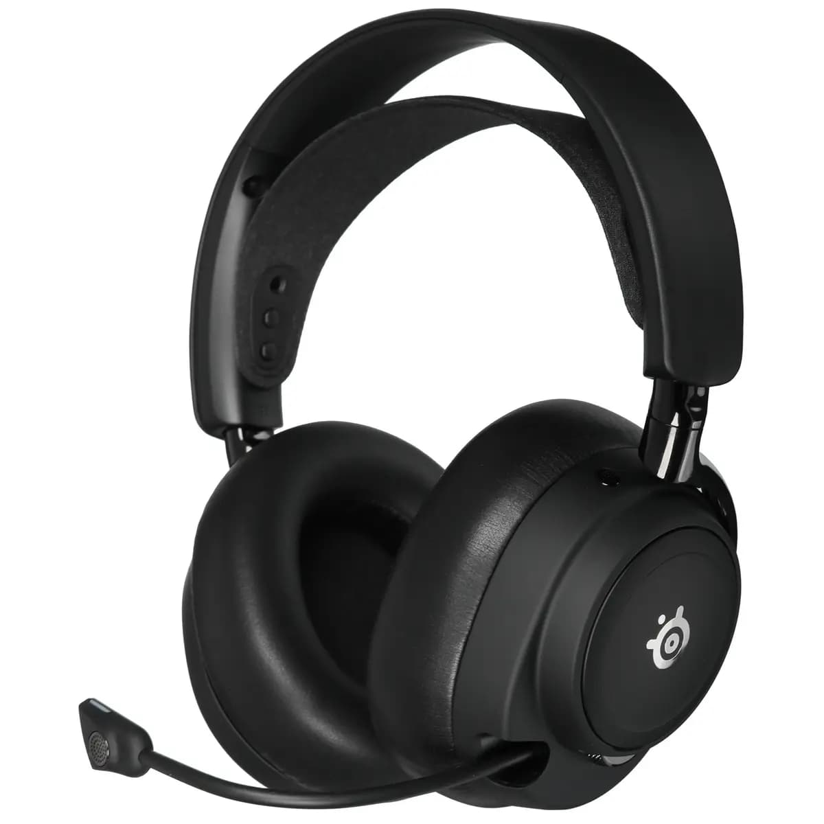 Wireless headphones SteelSeries Arctis Nova Elite black 2025 [over-ear, 2.4 GHz radio, Bluetooth 5.3, active noise cancelling, up to 60 h, support Nintendo Switch, PS4, PS5, Xbox S
