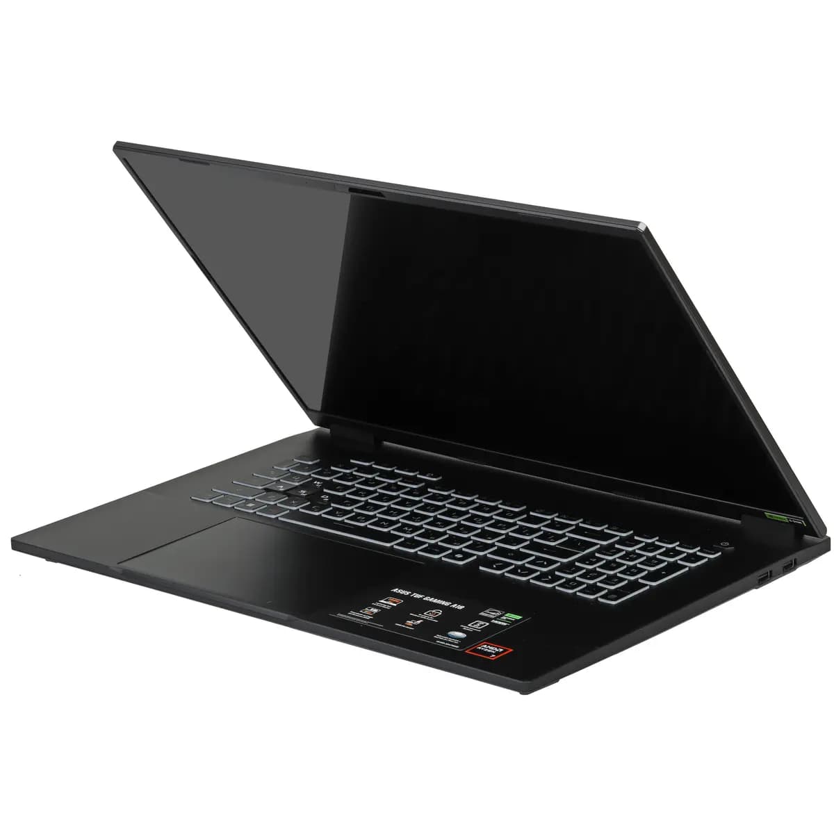 18" laptop ASUS TUF Gaming FA808UH-S8029 gray [English/Russian layout, 1920x1200, IPS, AMD Ryzen 7 260, cores: 8 x 3.8 GHz, RAM 16 GB, SSD 512 GB, GeForce RTX 5050 for laptops, 8 G