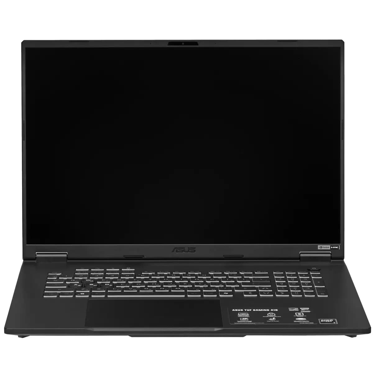 18" laptop ASUS TUF Gaming FA808UH-S8029 gray [English/Russian layout, 1920x1200, IPS, AMD Ryzen 7 260, cores: 8 x 3.8 GHz, RAM 16 GB, SSD 512 GB, GeForce RTX 5050 for laptops, 8 G