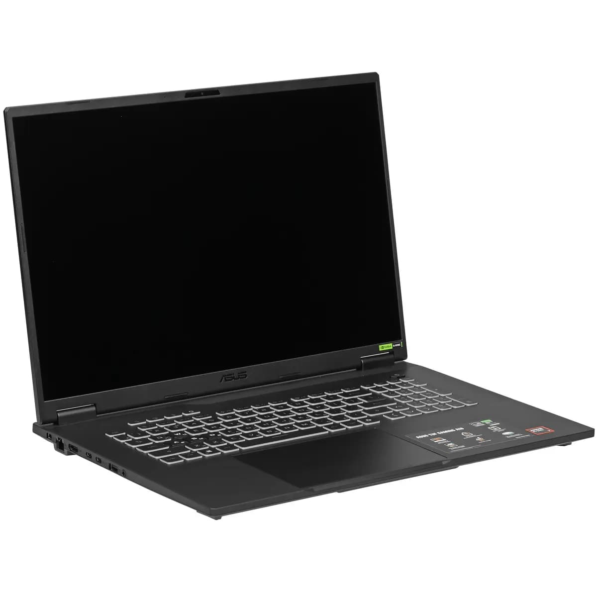 18" laptop ASUS TUF Gaming FA808UH-S8029 gray [English/Russian layout, 1920x1200, IPS, AMD Ryzen 7 260, cores: 8 x 3.8 GHz, RAM 16 GB, SSD 512 GB, GeForce RTX 5050 for laptops, 8 G