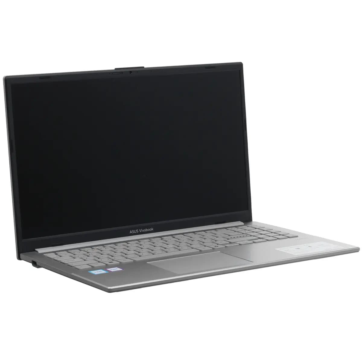 15.6" laptop ASUS Vivobook GO E1504TA-BQ218 silver [English/Russian layout, 1920x1080, IPS, Intel N150, 4 x 0.1 GHz, RAM 8 GB, SSD 256 GB, Intel Graphics, without OS]