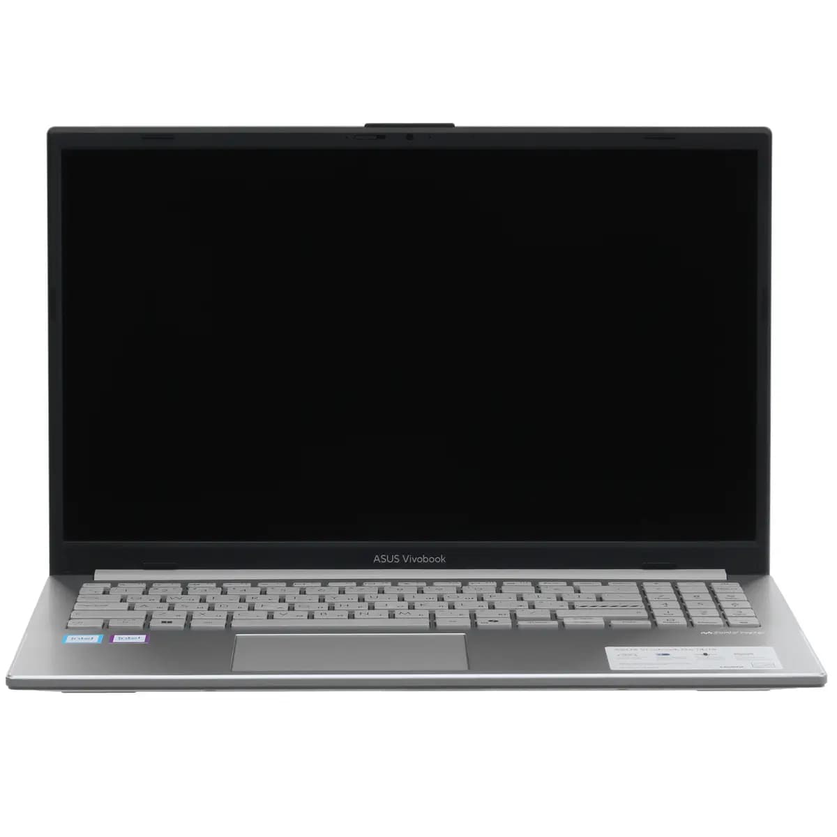 15.6" laptop ASUS Vivobook GO E1504TA-BQ218 silver [English/Russian layout, 1920x1080, IPS, Intel N150, 4 x 0.1 GHz, RAM 8 GB, SSD 256 GB, Intel Graphics, without OS]