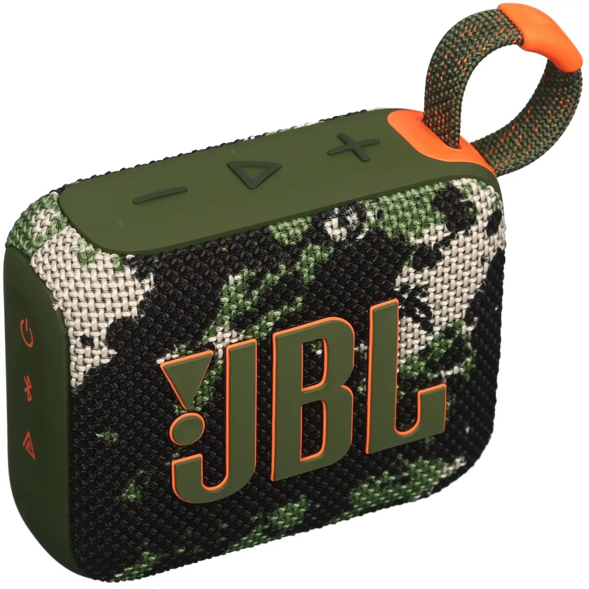 Portable speaker JBL GO 4, camouflage [Bluetooth, 850 mAh, battery life - up to 7 h]