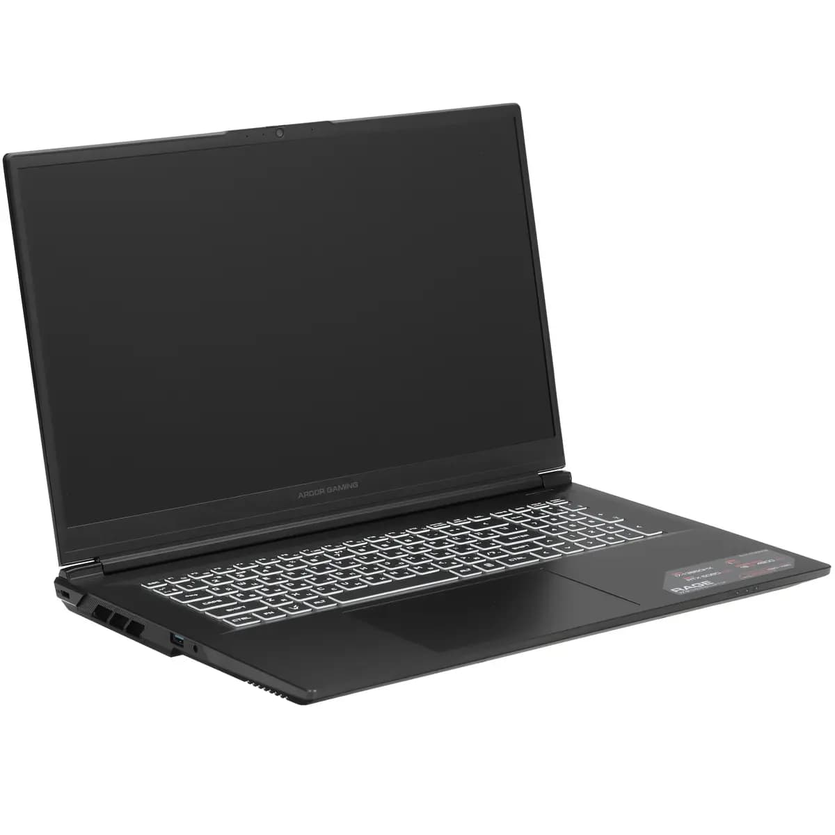 17.3" laptop ARDOR GAMING RAGE R17-I7ND508 black [English/Russian layout, 1920x1080, IPS, Intel Core i7-13650HX, cores: 6 x 2.6 GHz + 8 x 1.9 GHz, RAM 16 GB, SSD 1000 GB, GeForce R