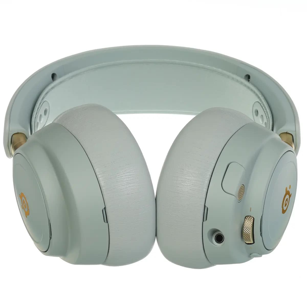 Wireless headphones SteelSeries Arctis Nova Elite green 2025 [over-ear, 2.4 GHz radio, Bluetooth 5.3, active noise cancelling, up to 60 h, support Nintendo Switch, PS4, PS5, Xbox S