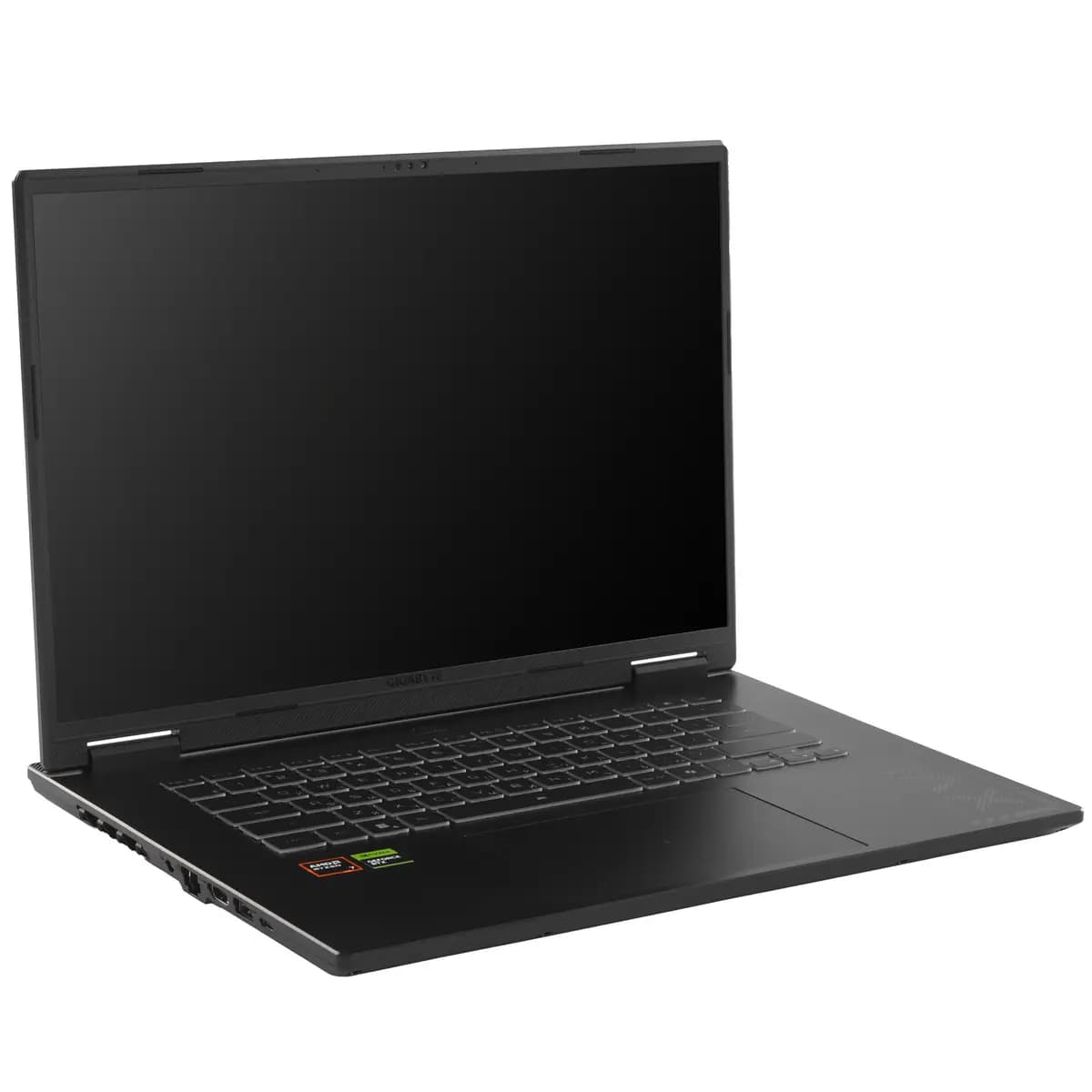 16" laptop GIGABYTE GAMING A16 black [English/Russian layout, 1920x1200, IPS, AMD Ryzen 7 260, cores: 8 x 3.8 GHz, RAM 16 GB, SSD 1000 GB, GeForce RTX 5070 for laptops, 8 GB, witho