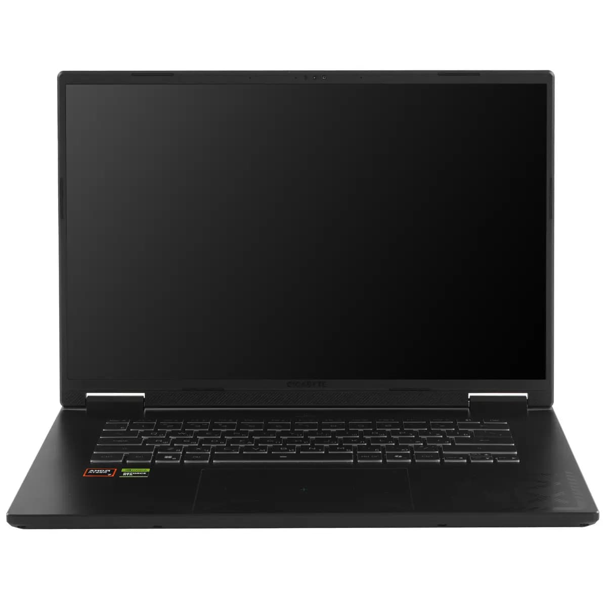 16" laptop GIGABYTE GAMING A16 black [English/Russian layout, 1920x1200, IPS, AMD Ryzen 7 260, cores: 8 x 3.8 GHz, RAM 16 GB, SSD 1000 GB, GeForce RTX 5070 for laptops, 8 GB, witho