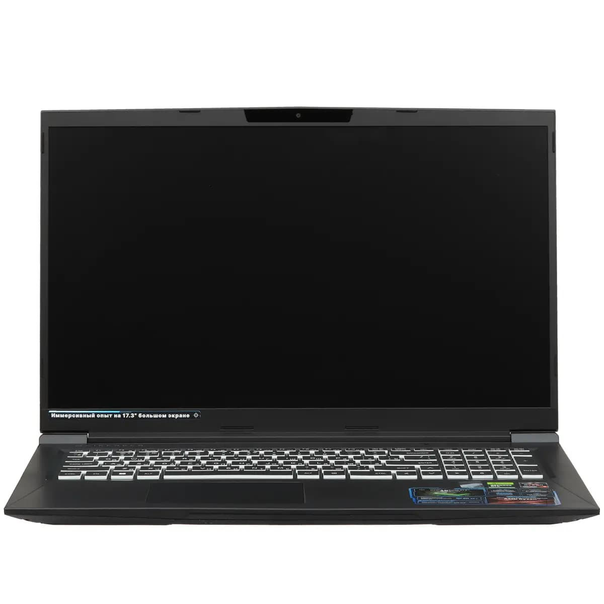 17.3" laptop MAIBENBEN X17A black [English/Russian layout, 1920x1080, IPS, AMD Ryzen 7 7735HS, cores: 8 x 3.2 GHz, RAM 24 GB, SSD 512 GB, GeForce RTX 3050 for laptops, 4 GB, Window