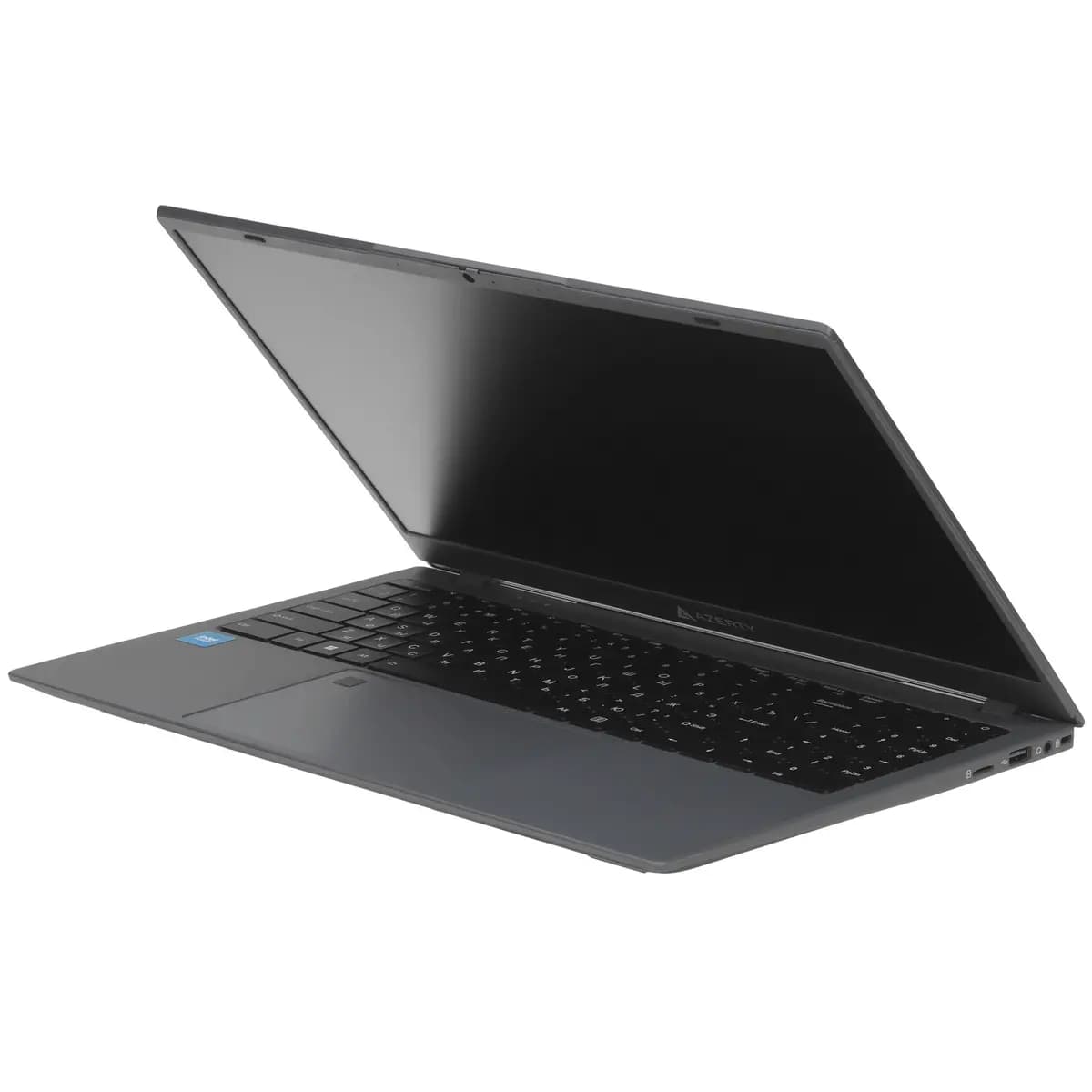 15.6" laptop Azerty AZ-1526 gray [English/Russian layout, 1920x1080, IPS, Intel N95, 4 x 0.1 GHz, RAM 16 GB, SSD 512 GB, Intel UHD Graphics, Windows 11 Pro]