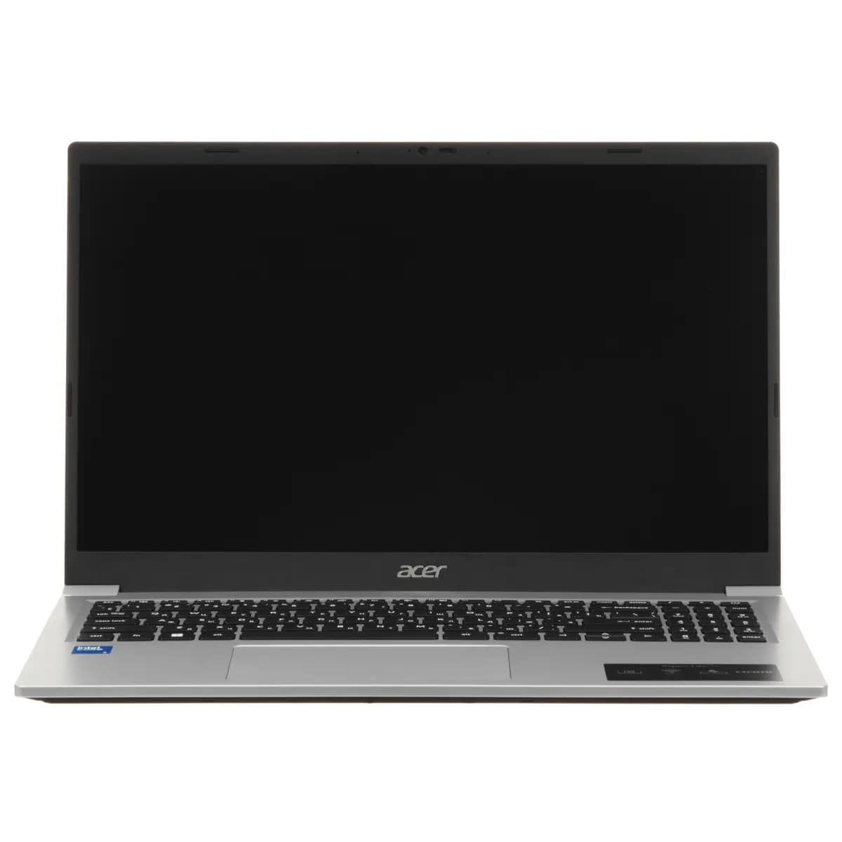 15.6" laptop Acer Aspire Lite AL15-36P-37WL silver [English/Russian layout, 1920x1080, IPS, Intel Core 3 N350, 8 x 0.1 GHz, RAM 8 GB, SSD 256 GB, Intel UHD Graphics, without OS]