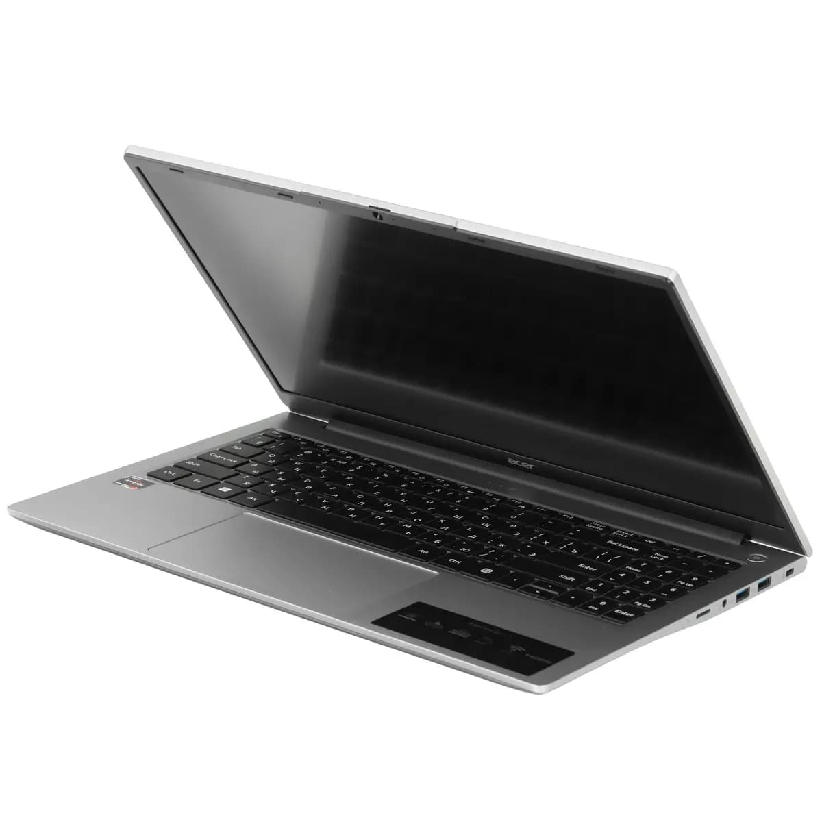 15.6" laptop Acer Aspire Lite AL15-42P-R2WK silver [English/Russian layout, 1920x1080, IPS, AMD Ryzen 7 7730U, cores: 8 x 2 GHz, RAM 16 GB, SSD 512 GB, AMD Radeon Graphics, without
