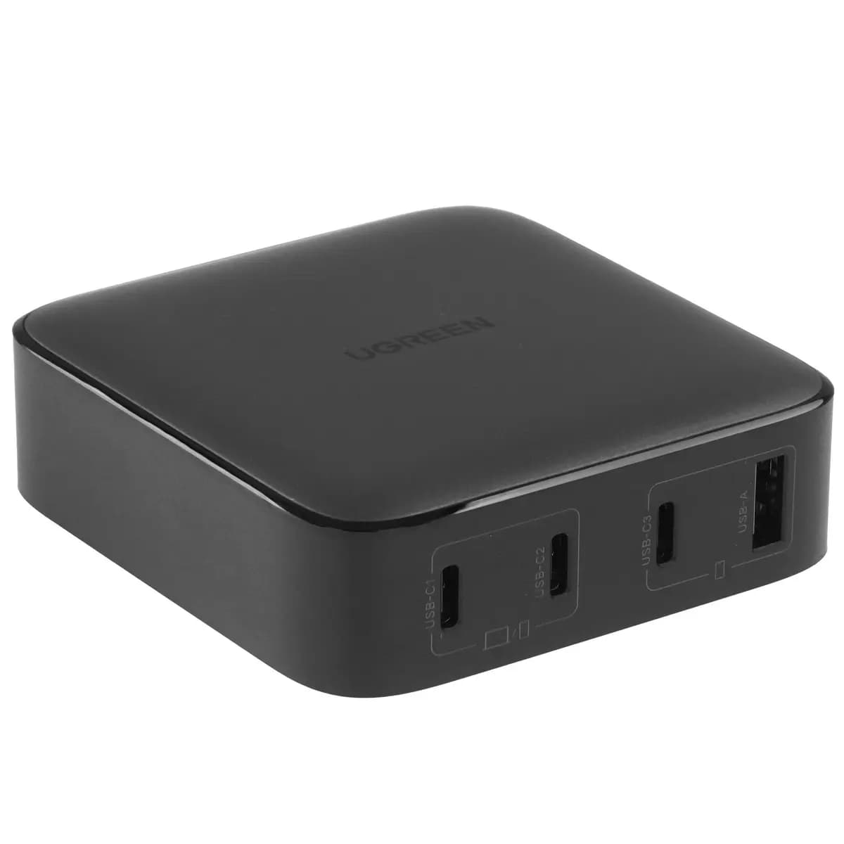 Wall charger Ugreen CD328 gray [power - 100 W, 5 A, up to 21 V, without cable, AFC, Apple PD, BC1.2, FCP]