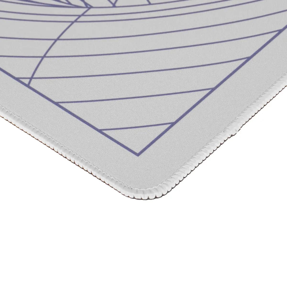 Mouse pad Lunacy Slip Deskmat Outlines (XL) white [polyester, 900 mm x 400 mm x 4 mm, pattern - abstract]