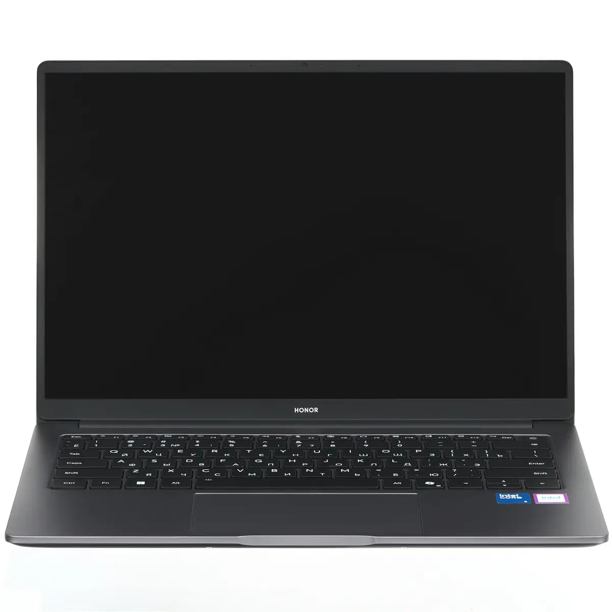 14" laptop HONOR MagicBook X14 Plus 2025 5301ALWC/FRB-X gray [English/Russian layout, 2880x1800, IPS, Intel Core 5 220H, cores: 4 x 2.7 GHz + 8 x 2 GHz, RAM 16 GB, SSD 512 GB, Inte