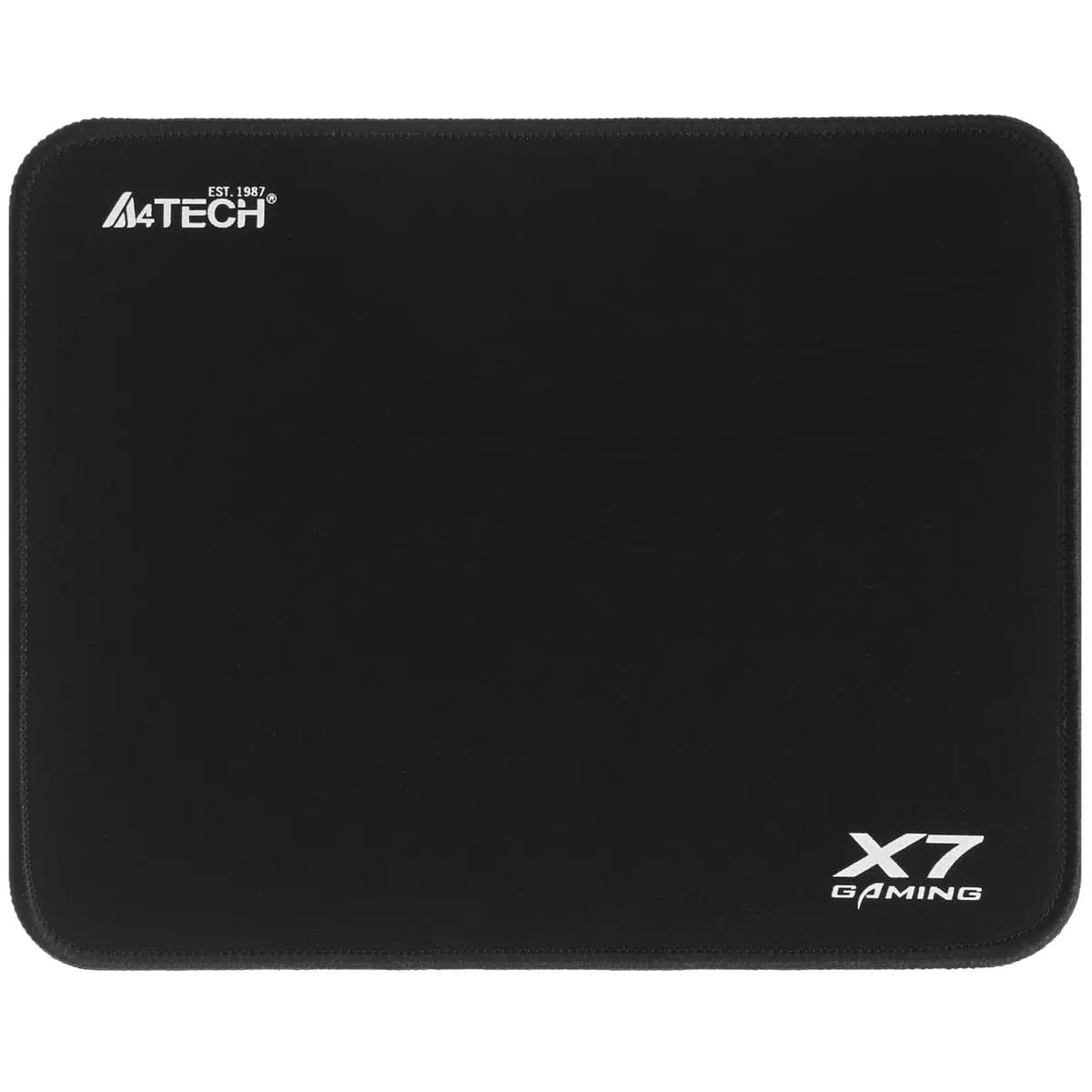 Mouse pad A4Tech X7-200MP black [fabric, 250 mm x 200 mm x 3 mm, pattern - solid color]