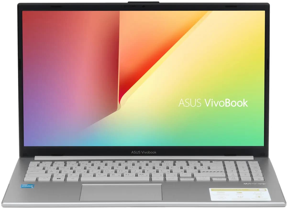 15.6" laptop ASUS Vivobook Go 15 E1504GA-BQ551 silver [English/Russian layout, 1920x1080, IPS, Intel Core i3-N305, 8 x 1.8 GHz, RAM 8 GB, SSD 256 GB, Intel UHD Graphics, without OS