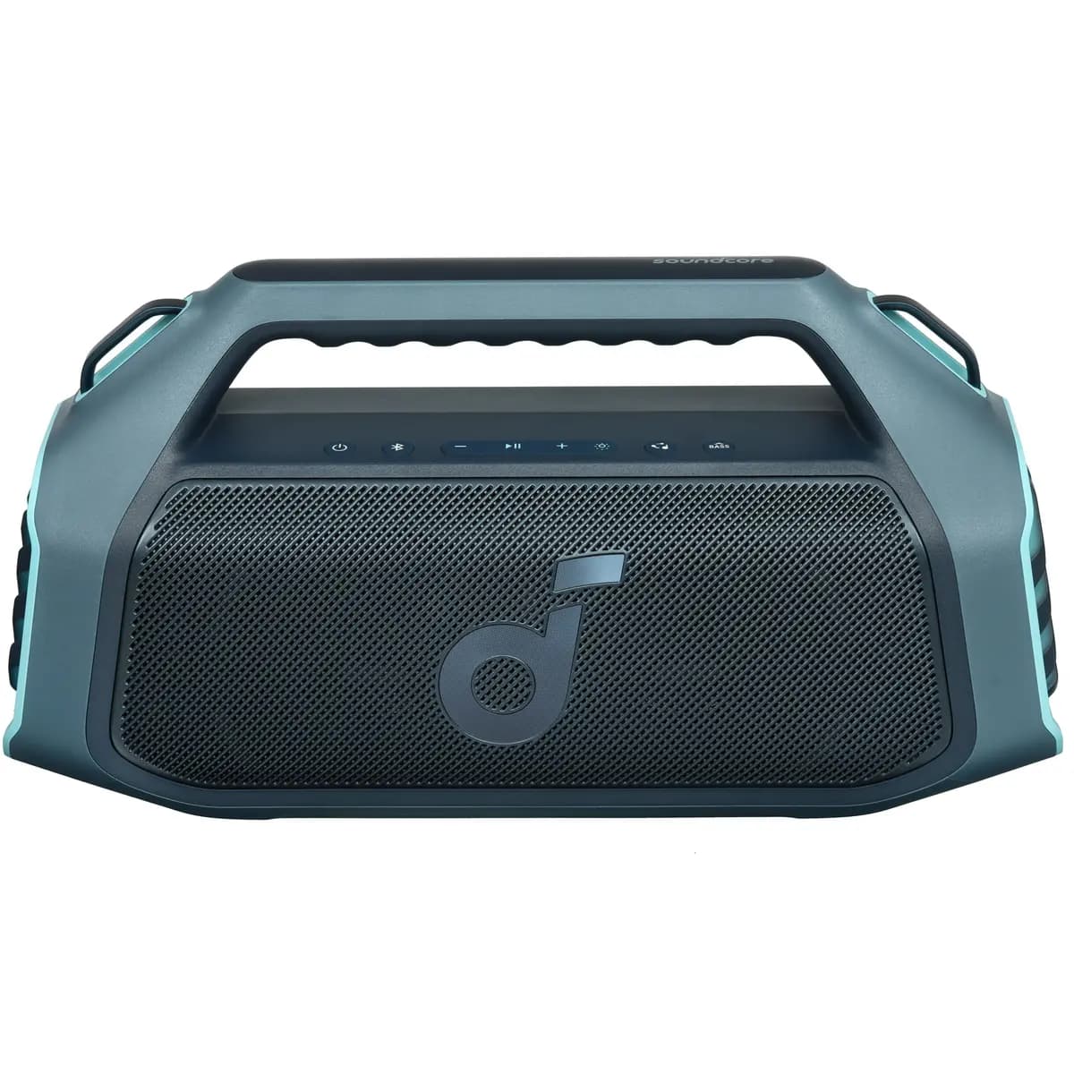 Portable speaker Anker Soundcore Boom 2 Plus, blue [140 W, Bluetooth, AUX, 7500 mAh, battery life - up to 20 h]