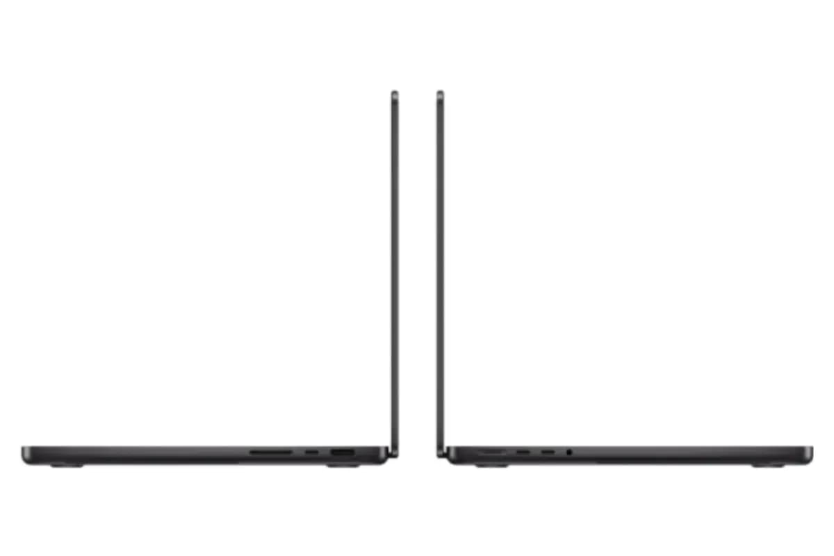 16.2" laptop Apple MacBook Pro M4 PRO black [English/Russian layout, 3456x2234, IPS, Apple M4 Pro 14-core, cores: 10 + 4, RAM 24 GB, SSD 512 GB, Apple M4 Pro 20-core, macOS]