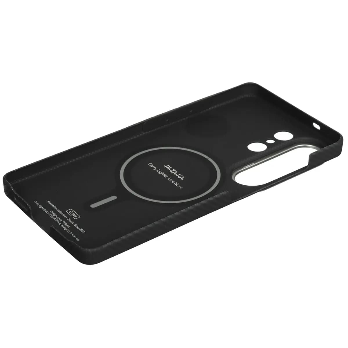 Case Pitaka Slim Case for Samsung Galaxy S26 Ultra gray [Kevlar]