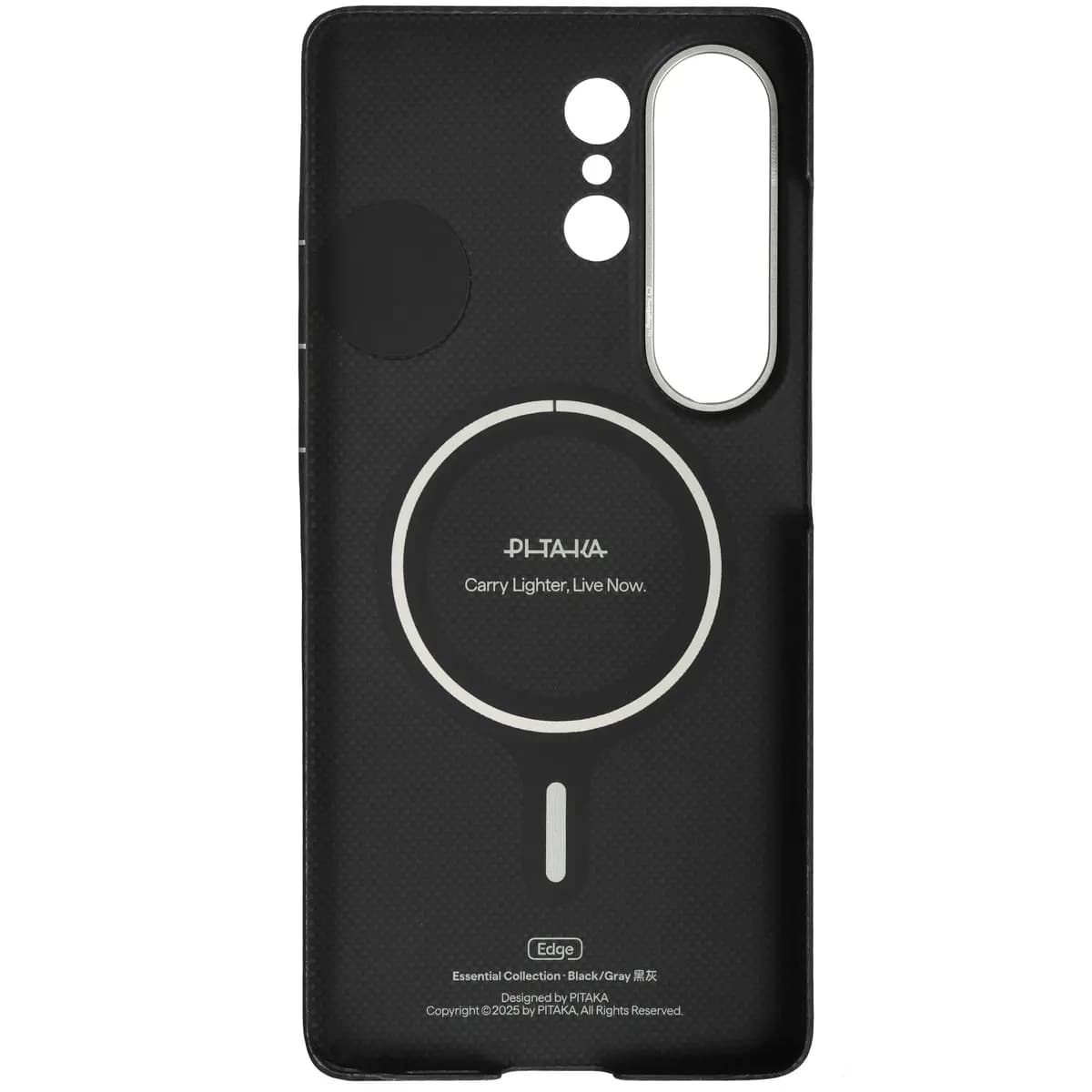 Case Pitaka Slim Case for Samsung Galaxy S26 Ultra gray [Kevlar]