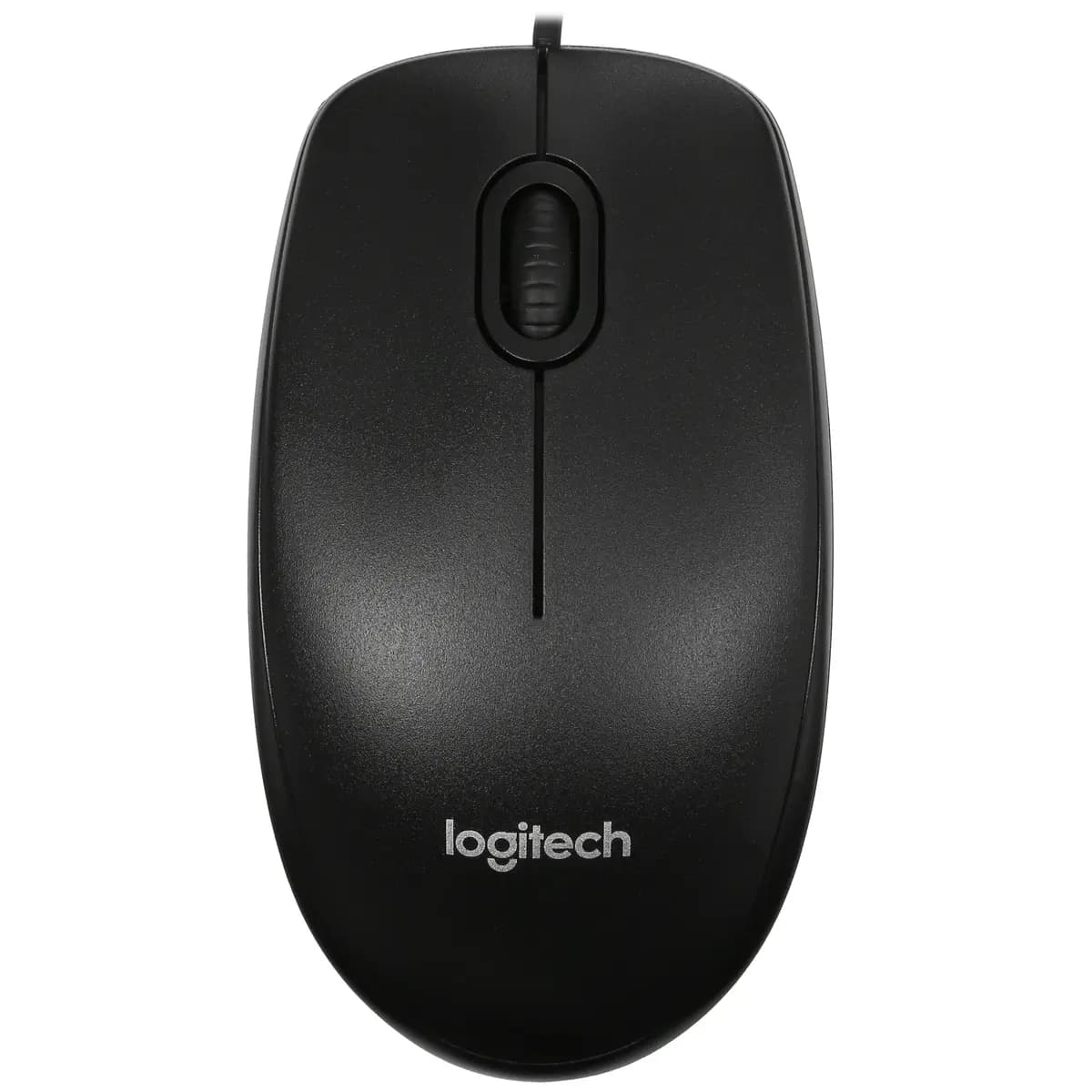 Mouse wired Logitech B100 [910-005547] black [800 dpi, LED, USB Type-A, buttons - 3]